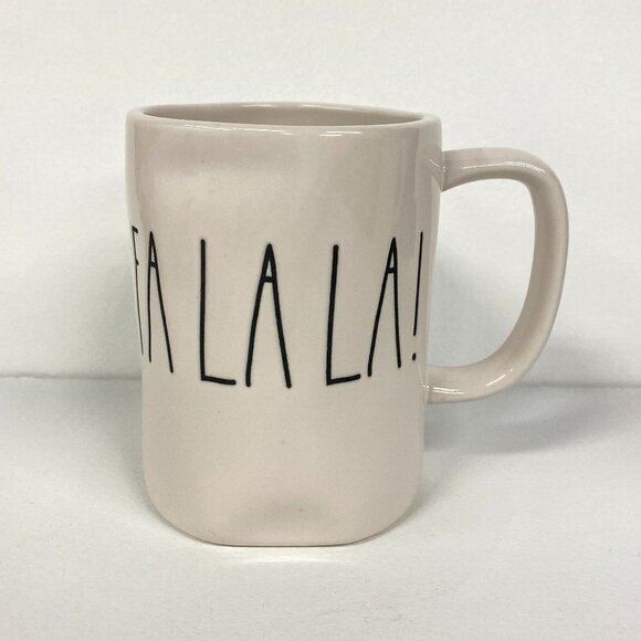 New Rae Dunn Christmas Fa La La! Coffee Mug - Picture 1 of 4